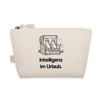 Möwen Strandkorb T-Shirt – lustiges Meme  - Bio-Täschchen - Natur - Vorne
