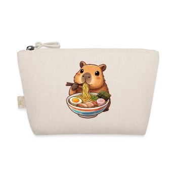 Capybara mange des nouilles ramen - Trousse biologique - nature - Devant