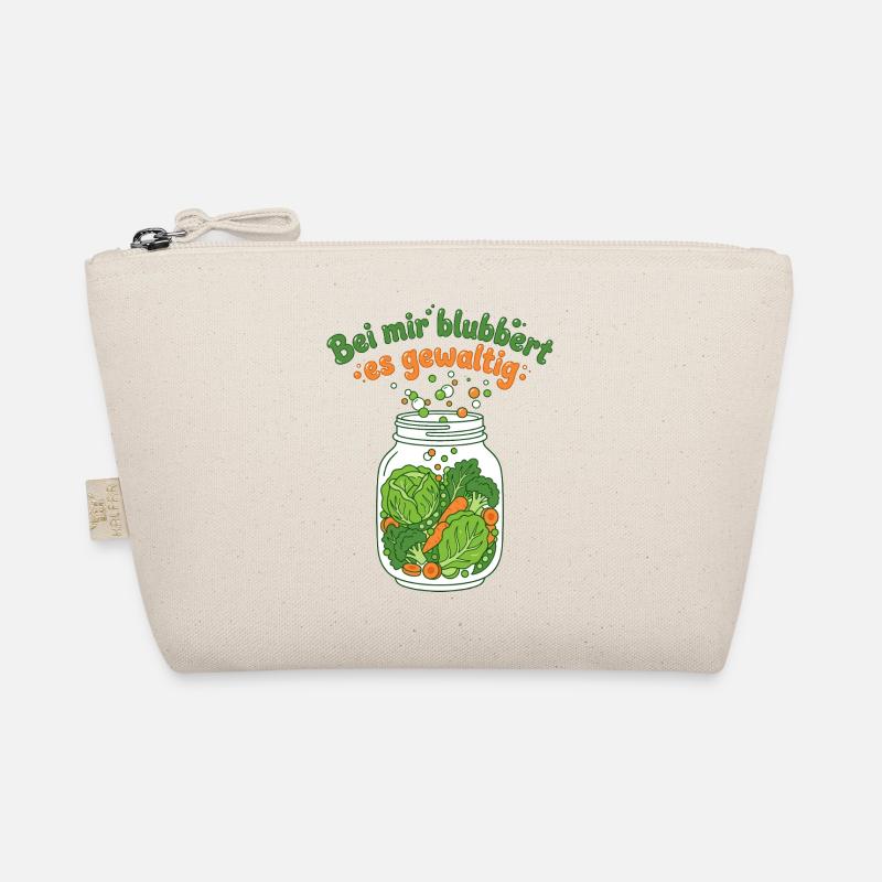 Fermentation Vegetable Mason Jar Bubbling Organic Pouch