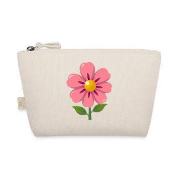 Fleurs pastel fleurs, rose cadeau maman - Trousse biologique - nature - Devant