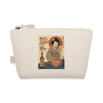 Geisha Golden Ale Vintage Poster - Bio-Täschchen - Natur - Vorne