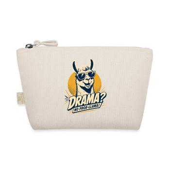 Drama No Prob Llama Humor - Organic Pouch - nature - Front