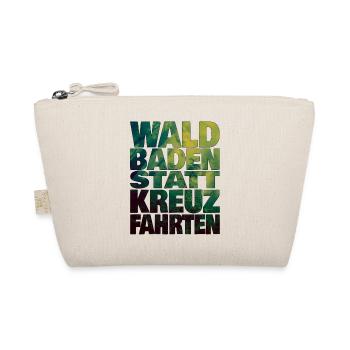 Waldbaden statt Kreuzfahrten - Bio-Täschchen - Natur - Vorne