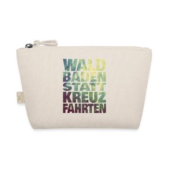 Waldbaden statt Kreuzfahrten - Bio-Täschchen - Natur - Vorne