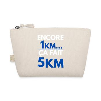 Another 1km is 5km humorous running - Organic Pouch - nature - Front