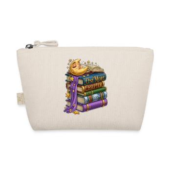 One More Chapter Sleeping Moon Book Lover - Organic Pouch - nature - Front