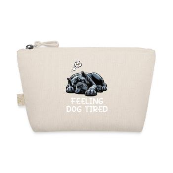 Feeling Dog Tired Cane Corso italienischer mastiff - Bio-Täschchen - Natur - Vorne