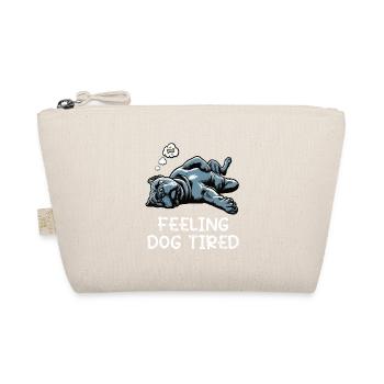 Feeling Dog Tired Cane Corso italienischer mastiff - Bio-Täschchen - Natur - Vorne