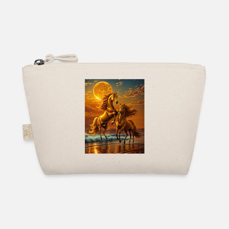 Sabots de clair de lune sur la mer du soir Trousse biologique