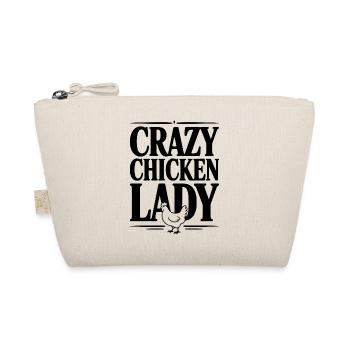 Crazy Chicken Lady - Organic Pouch - nature - Front