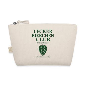 Lecker Bierchen Club – Offizielles Mitglied - Bio-Täschchen - Natur - Vorne