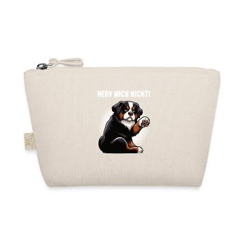 Nerv Mich Nicht Berner Sennenhund Sennenhunde  - Bio-Täschchen - Natur - Vorne