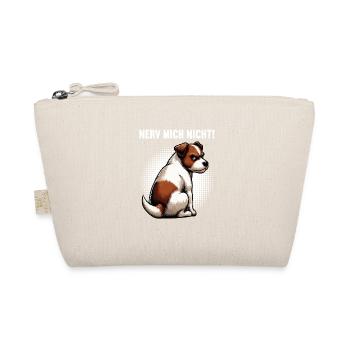 Nerv Mich Nicht Jack Russel terrier Jacky Jackys - Bio-Täschchen - Natur - Vorne