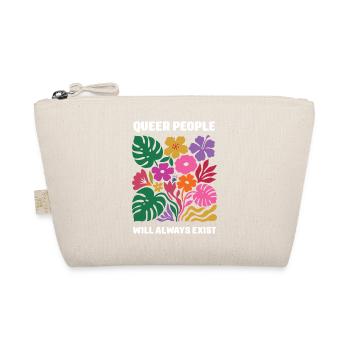 LGBTQ Pride Month - Queer People Will Always Exist - Organic Pouch - nature - Front