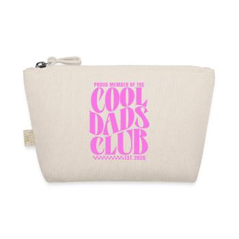 Club des papas cool - Cadeau pour futurs papas 2026 - Trousse biologique - nature - Devant