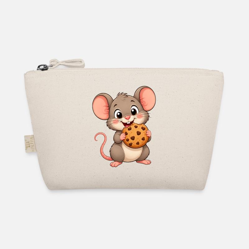 Drôles de petits biscuits mignons en forme de souris en forme de bonbons à grignoter Trousse biologique