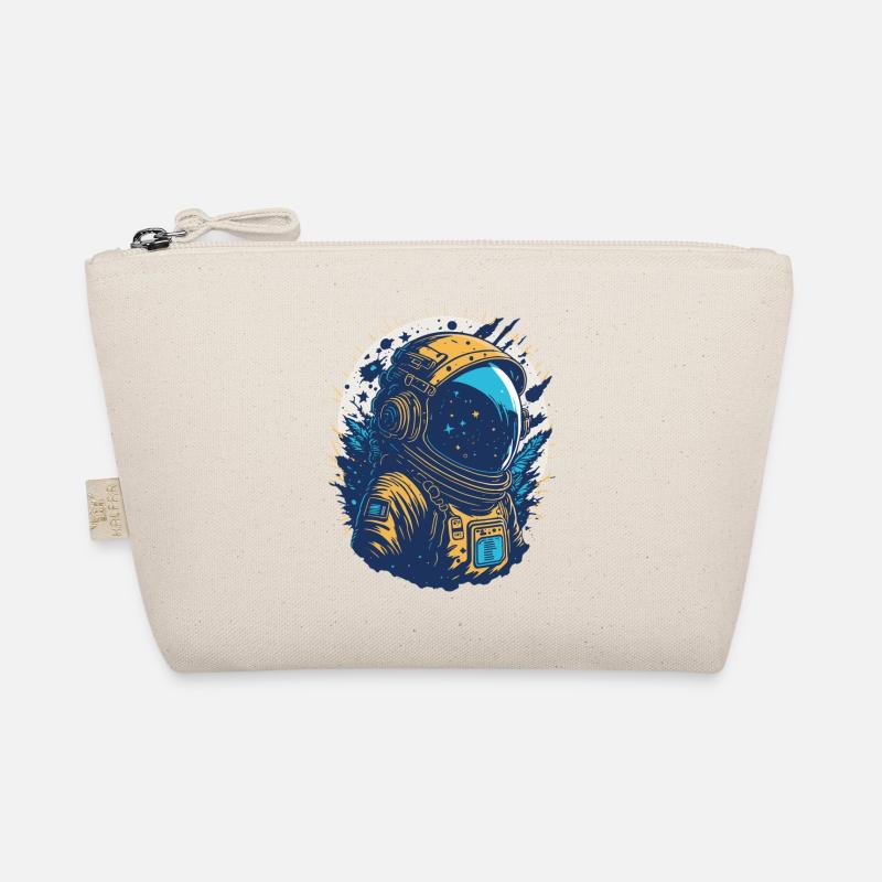Star Astronaut in Orbit Organic Pouch