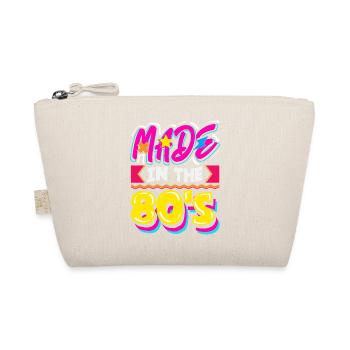 Retour rétro au design vintage des années 80 - Trousse biologique - nature - Devant
