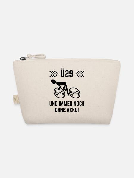 Ü29 Und Immer Noch Ohne Akku! (Fahrrad Rennrad B) - Bio-Täschchen - Natur