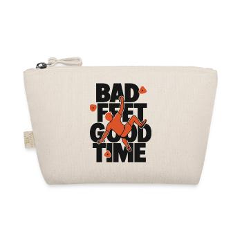 Bad Feet Good Time Bouldering - Organic Pouch - nature - Front