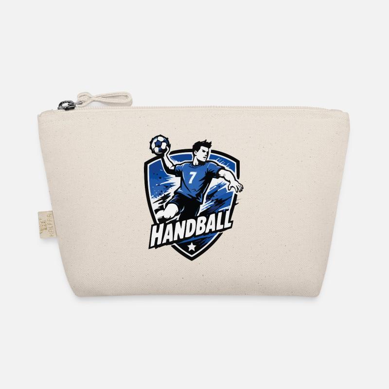 Bouclier bleu de l’attaquant de handball Trousse biologique