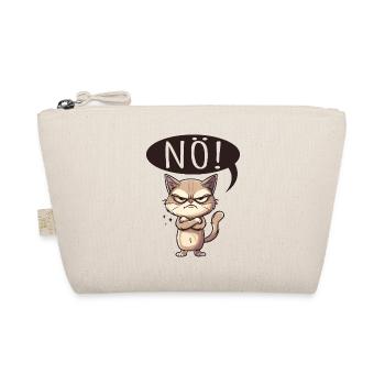 Something like nope - cat says no - Organic Pouch - nature - Front