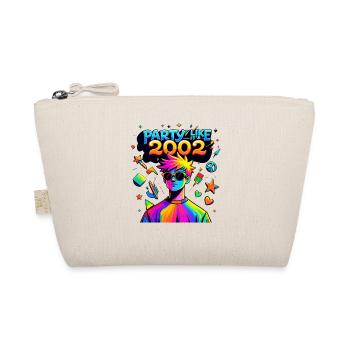 Neon Party 2002 Retro - Organic Pouch - nature - Front