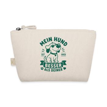 Mein Hund Seit Immer Besser Als Deiner - Bio-Täschchen - Natur - Vorne