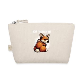 Don't Bother Me Corgi Corgi Welsh Corgi Corgi Dog - Organic Pouch - nature - Front
