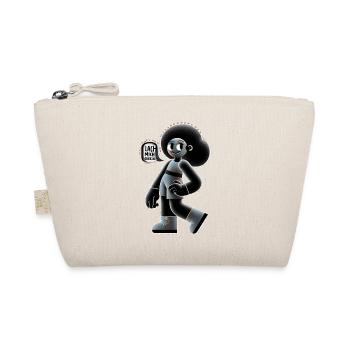 Afrofreund Lebensfreude Illustration - Bio-Täschchen - Natur - Vorne