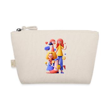 Scène de groupe colorée Art d’amitié - Trousse biologique - nature - Devant