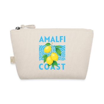 Summer Design Lemons Amalfi Coast Italy - Organic Pouch - nature - Front