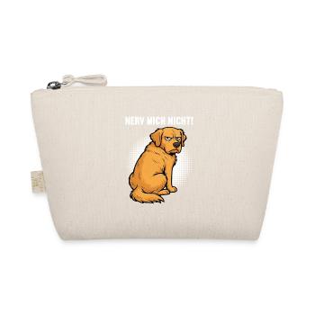 Nerv Mich Nicht Golden Retriever Goldie Goldies - Bio-Täschchen - Natur - Vorne