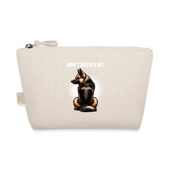 Don't Bother Me German Shepherd - Organic Pouch - nature - Front