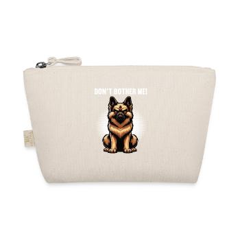 Don't Bother Me German Shepherd - Organic Pouch - nature - Front