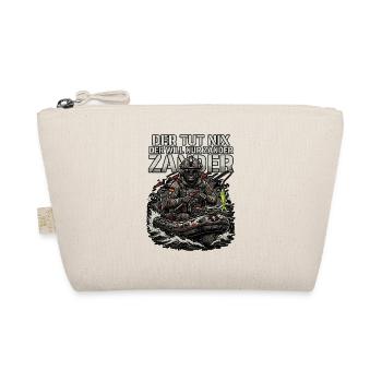 Zander Sportangler - Bio-Täschchen - Natur - Vorne