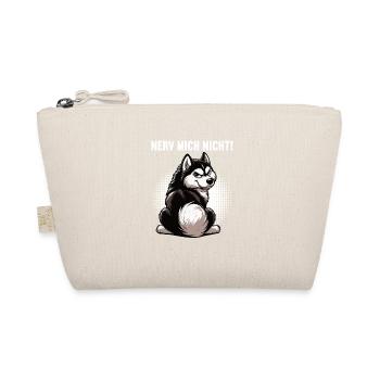 Nerv Mich Nicht Husky Huskys Sibirischer Husky - Bio-Täschchen - Natur - Vorne
