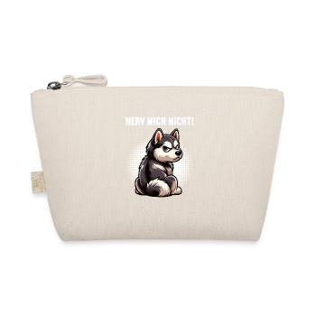 Nerv Mich Nicht Husky Huskys Sibirischer Husky - Bio-Täschchen - Natur - Vorne