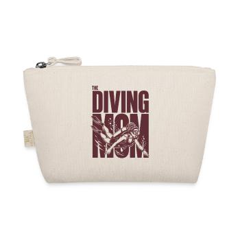 Diving Mom Diver Mom Shirt - Organic Pouch - nature - Front