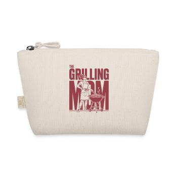 Grilling Mom Grill Mama Shirt - Organic Pouch - nature - Front