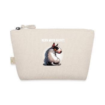 Nerv Mich Nicht Miniatur Bullterrier Bully Bullys - Bio-Täschchen - Natur - Vorne