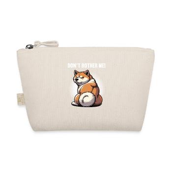 Don't Bother Me Akita Akitabesitzer Akitaliebhaber - Organic Pouch - nature - Front