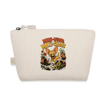 Hund Maxi Chaos Chihuahua - Bio-Täschchen - Natur - Vorne