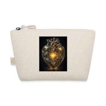 Heart of networking - Organic Pouch - nature - Front