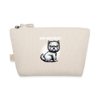 Nerv Mich Nicht West highland terrier Westie  - Bio-Täschchen - Natur - Vorne