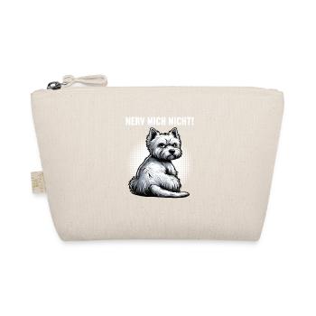 Nerv Mich Nicht West highland terrier Westie  - Bio-Täschchen - Natur - Vorne