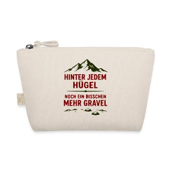 Hinter jedem Hügel Mehr Gravel - Bio-Täschchen - Natur - Vorne