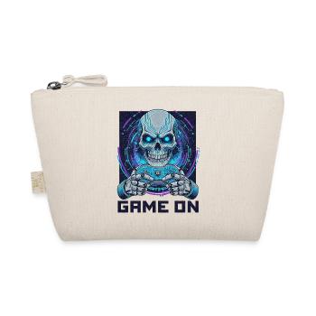 ON PEUT CONTINUER LE JEU - Cyber Skull Gamer | Conception du jeu néon - Trousse biologique - nature - Devant