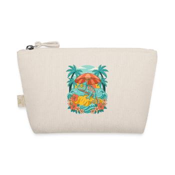 Tropical chameleon - Organic Pouch - nature - Front