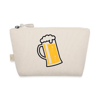 Maßkrug (Bier / Bierseidel / Bierglas / R /\/ 2C)  - Bio-Täschchen - Natur - Vorne